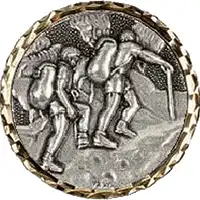 Silver Hill Walking Medals 60mm