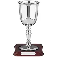 6in  Silverplated Goblet