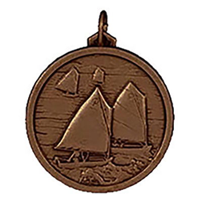 Bronze Sailing Medals 56mm