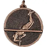 56mm Bronze Pole Vault Medals