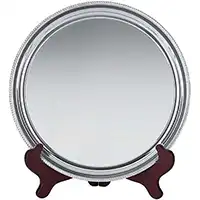 9in Gadroon Mounted Salver Cased