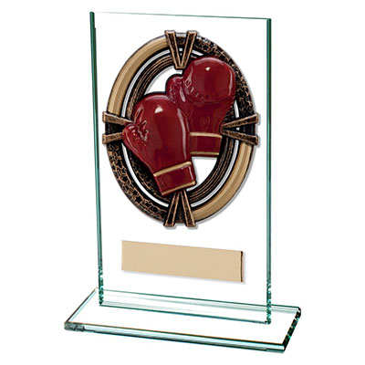 140mm Maverick Legacy Glass Boxing Award
