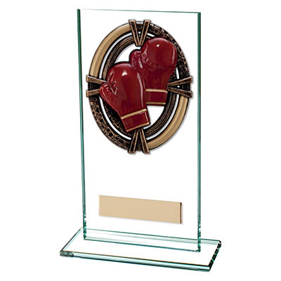 160mm Maverick Legacy Glass Boxing Award