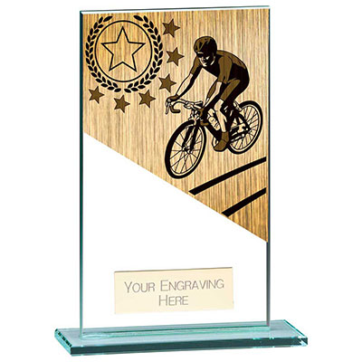 140mm Mustang Glass Cycling Award