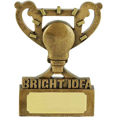 3.25in Mini Cup Bright Idea Award