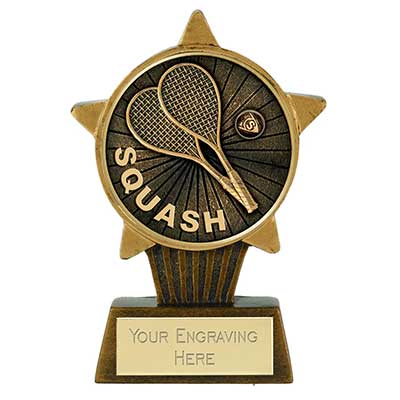 Mini Star Plus Squash Trophy