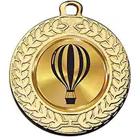 Hot Air Ballon Gold Medal 40mm