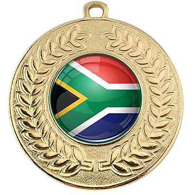 South Africa Gold Medal 50mm