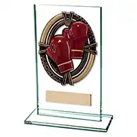 140mm Maverick Legacy Glass Boxing Award
