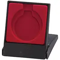 Red Insert 50mm Black Medal Case 2.20