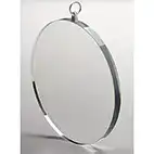 Round Glass Medal 70mm