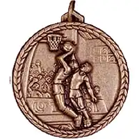 56mm Bronze Basketball Medals