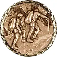 Gold Hill Walking Medals 60mm