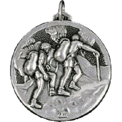 Silver Hill Walking Medals 56mm