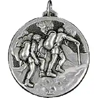Silver Hill Walking Medals 38mm