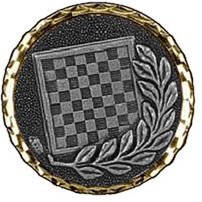 Silver Chess Medal 60mm