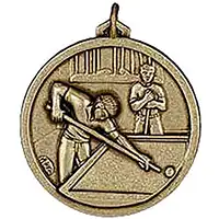 Gold Snooker Medals 56mm