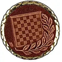 Bronze Chess Medal 60mm