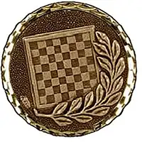 Gold Chess Medal 60mm