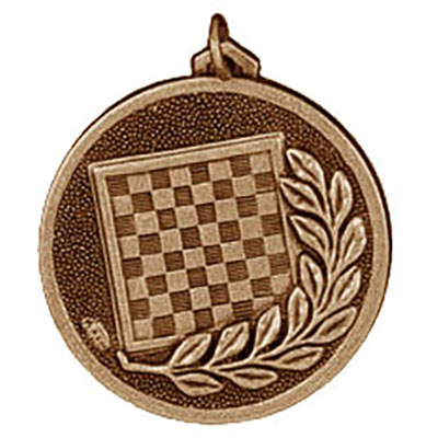 Bronze Chess Medal 56mm