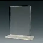 16cm Slim Portrait Glass Award