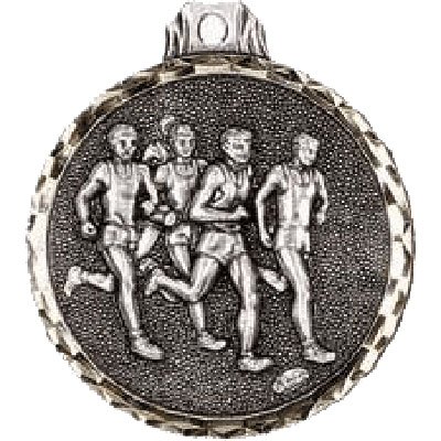 Bronze Running Medals 38mm