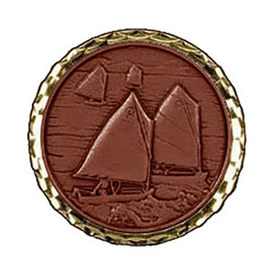 Bronze Sailing Medals 60mm