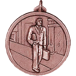 Bronze Walking Medal 56mm
