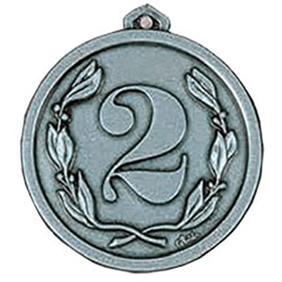 Second Place Medal 56mm