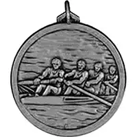 Silver Rowing Medals 38mm