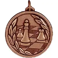 Bronze Chess Medal 56mm