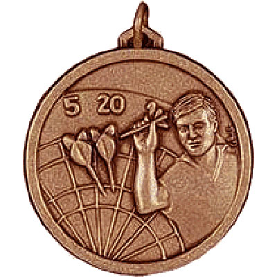 Gold Darts Medal 56mm