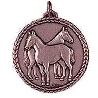 Bronze Horse Medals 56mm