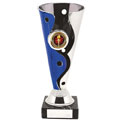 Carnival Silver Purple Trophy 7in