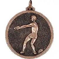 56mm Gold Hammer Throwing Medal