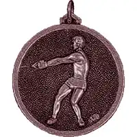 56mm Bronze Hammer Throwing Medal