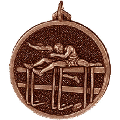 56mm Bronze Hurdles Medal