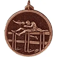 56mm Bronze Hurdles Medal