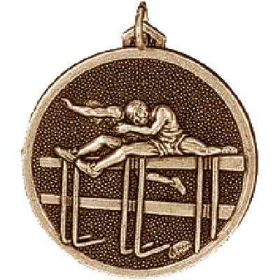 38mm Bronze Hurdles Medal