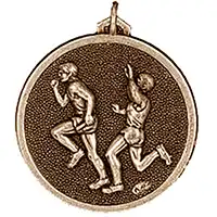 Gold Mens Relay Medals 56mm