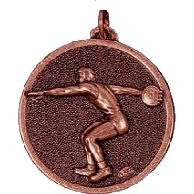 38mm Bronze Discus Medal