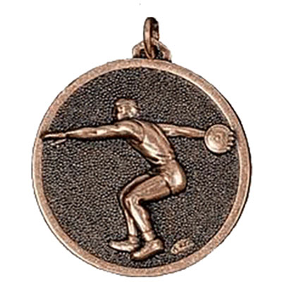 38mm Gold Discus Medal