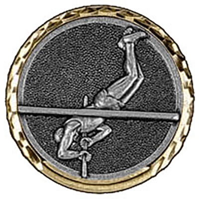 60mm Silver Pole Vault Medals