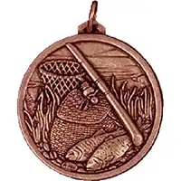 Bronze Fishing Medal