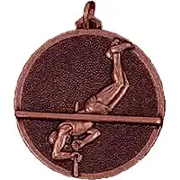38mm Bronze Pole Vault Medals