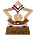 Mini Star Medal Gold