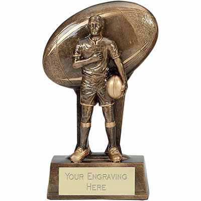 Soul Rugby Trophy 16cm