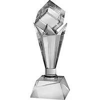 9in  Signature Clear Crystal Mirage Award