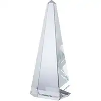 10in Clear Optical Crystal Award