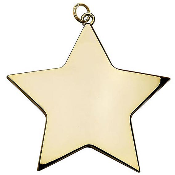 Gold Star Medal 68mm